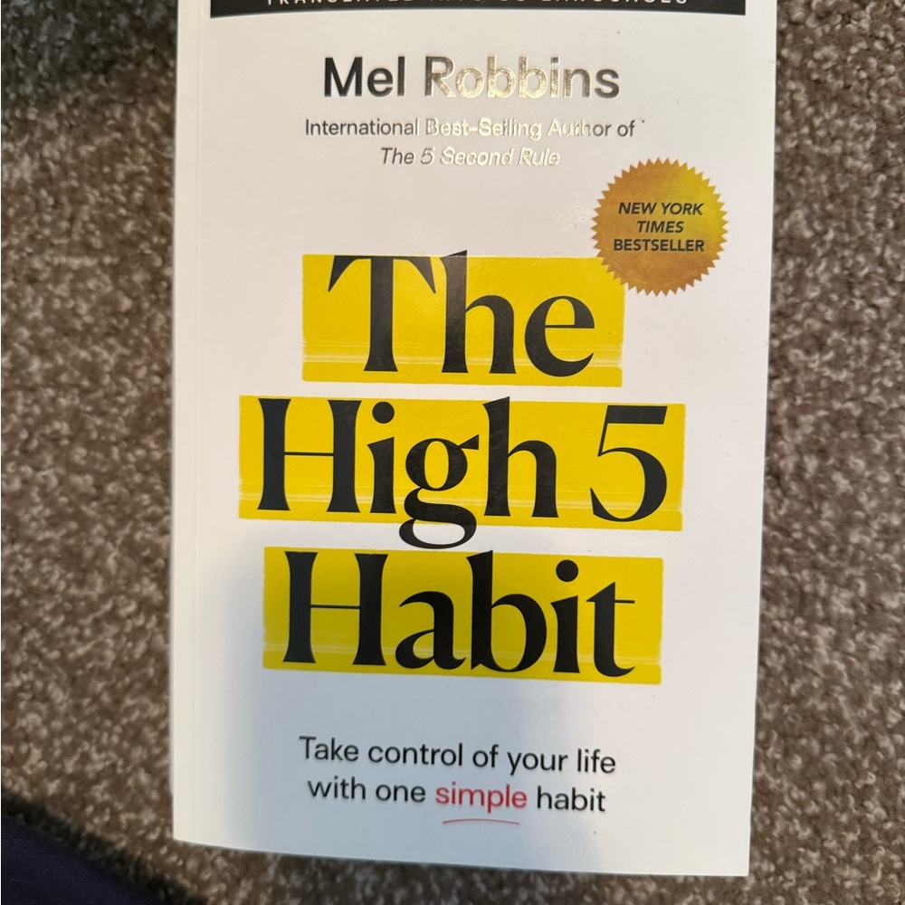 The High 5 Habit Book by Mel Robbins